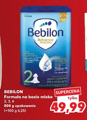 Formuła na bazie mleka 4 Bebilon promocja w Kaufland