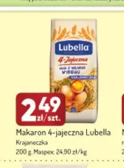 Makaron 4-jajeczna Lubella Krajaneczka promocja w Avita