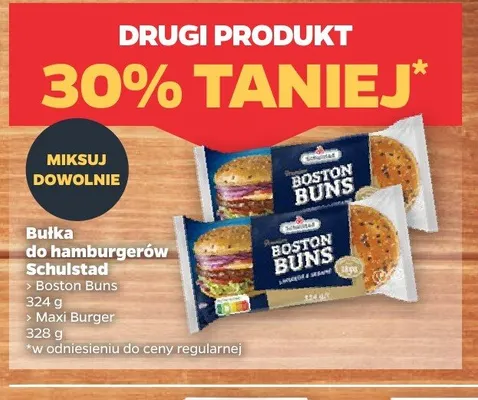 Bułki do hamburgerów Schulstad promocja w Netto
