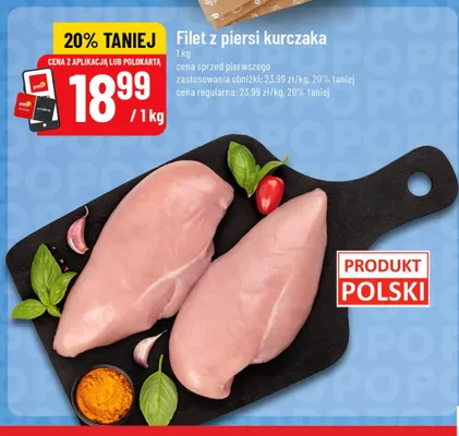 Filet z piersi kurczaka promocja w POLOmarket