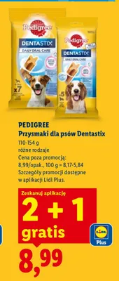 Przysmaki dla psów Dentastix promocja w Lidl