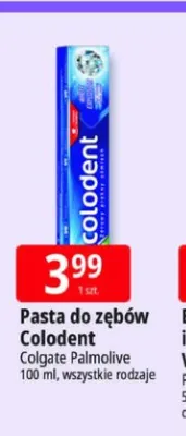 Pasta do zębów Colodent promocja w Leclerc