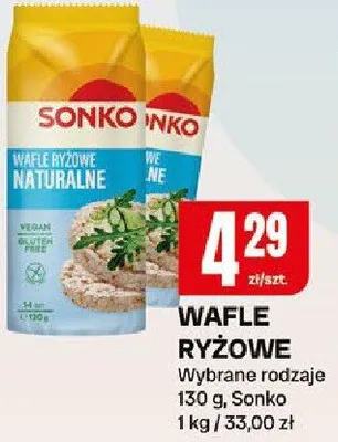 Wafle ryżowe promocja w Chorten