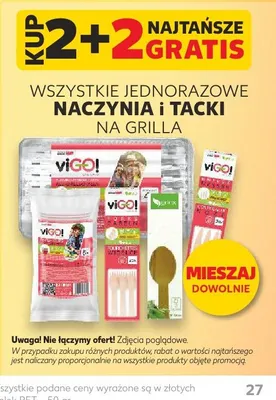 Tacki aluminiowe ViGO! promocja w Kaufland