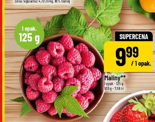 Maliny promocja w POLOmarket