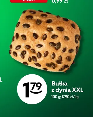 Bułka z dynią XXL promocja w Żabka