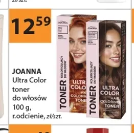 Toner do włosów Joanna Ultra Color promocja w Drogerie Laboo