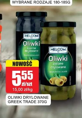 Oliwki czarne drylowane Helcom promocja w Bingo