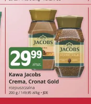 Kawa rozpuszczalna Jacobs Cronat Gold promocja w Marketvita