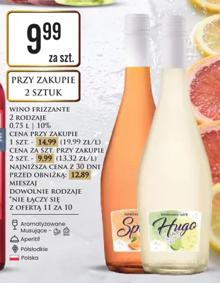 Wino Frizzante promocja w Dino