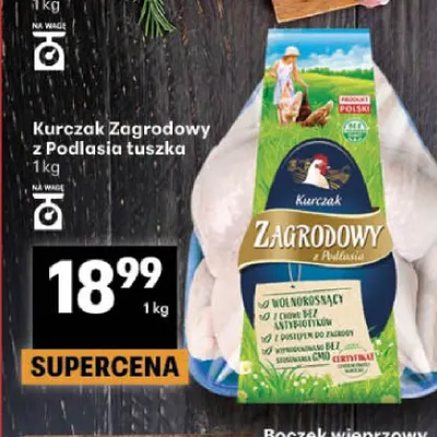 Kurczak z Podlasia tuszka promocja w Delikatesy Centrum