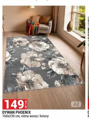 Dywan Phoenix 160x230 cm promocja w Merkury Market