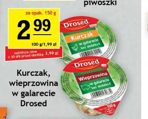 Wieprzowina w galarecie Drosed promocja w Gram Market