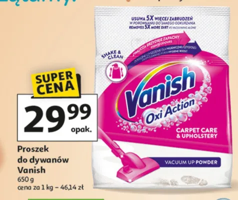 Proszek do dywanów promocja w Auchan