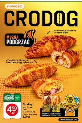 Crodog amerykański promocja w Żabka