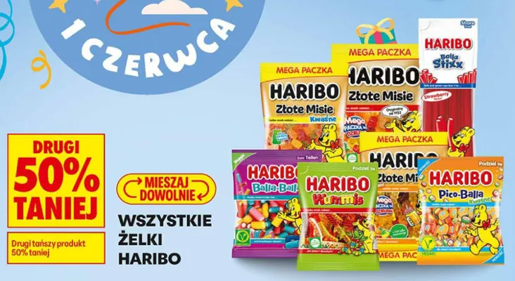 Żelki HARIBO promocja w Biedronka