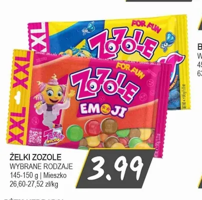 Żelki Zozole promocja w Słoneczko
