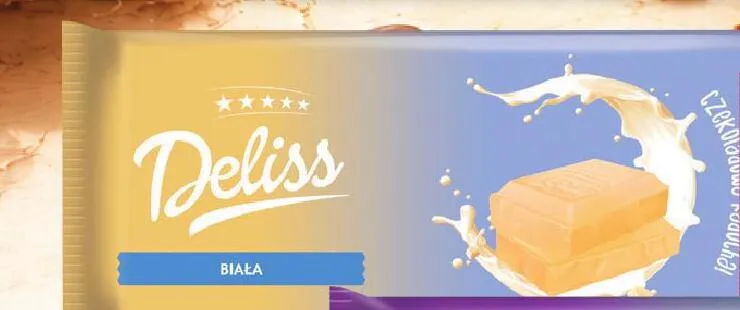 Czekolada biała Deliss promocja w Dino