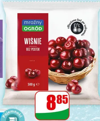 Wiśnie bez pestek promocja w Dino
