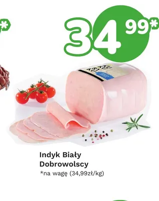 Indyk biały Dobrowolscy promocja w Limonka