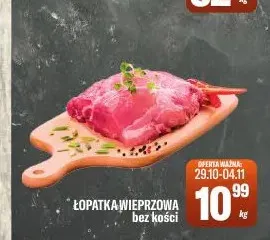 Łopatka wieprzowa bez kości promocja w Tomi Markt