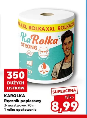 Ręcznik papierowy Karolka promocja w Kaufland