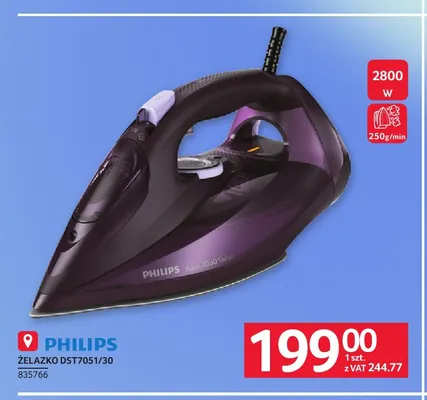 Żelazko DST7051/30 Philips promocja w Selgros
