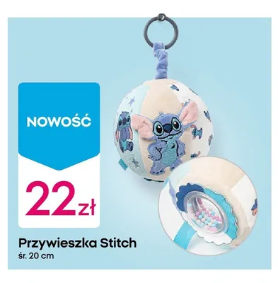 Przywieszka Disney Stitch promocja w Pepco