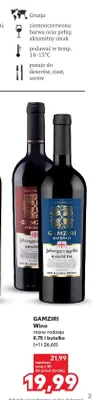 Wino GAMZIRI Pirosmani promocja w Kaufland