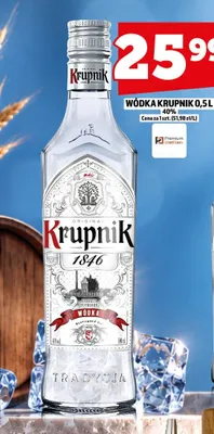 Wódka Krupnik 40% promocja w TOPAZ
