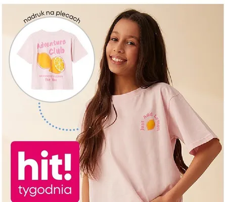 Koszulka 100% bawełny  promocja w Pepco