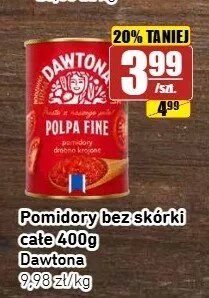 Pomidory bez skórki całe Dawtona promocja w API Market