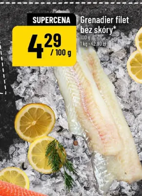 Grenadier filet bez skóry promocja w POLOmarket