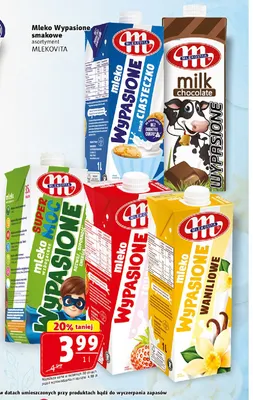 Mleko o smaku ciasteczkowym promocja w Prim Market
