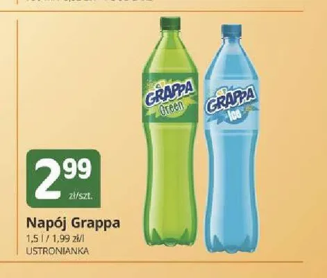 Napój gazowany Grappa Green promocja w Marketvita