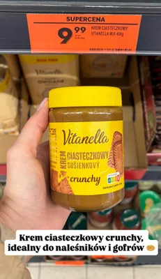 Krem ciasteczkowy crunchy promocja w Biedronka