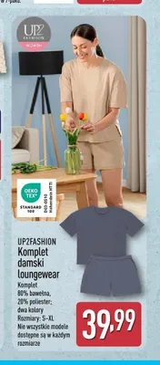 Komplet damski loungewear UP2FASHION promocja w Aldi