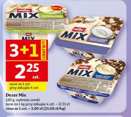 Deser Mix promocja w Auchan