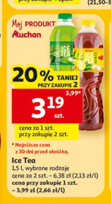 Ice Tea Auchan promocja w Auchan