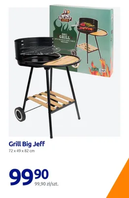Grill 72x49x82 cm Big Jeff promocja w Action