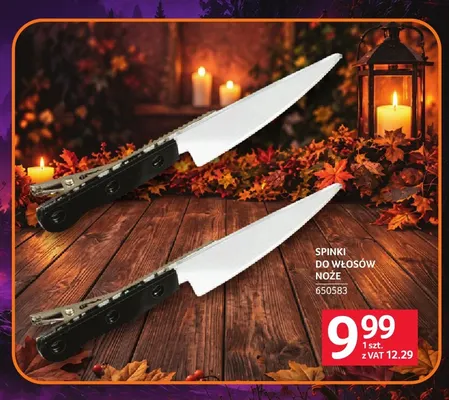 Spinki do włosów noże promocja w Selgros