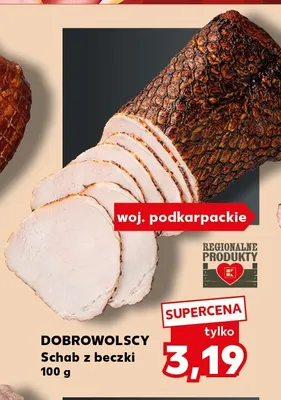 Schab z beczki Dobrowolscy promocja w Kaufland