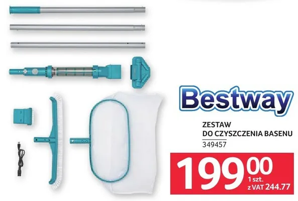 Zestaw do czyszczenia basenu 349457 promocja w Selgros