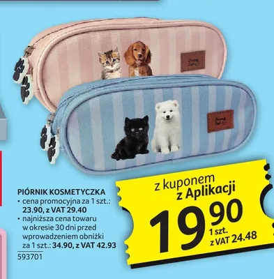 Piórnik kosmetyczka Interdruk promocja w Selgros