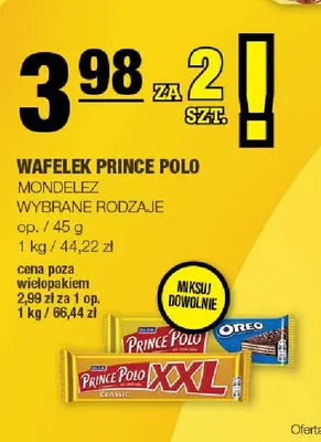Wafelek Prince Polo Classic promocja w SPAR