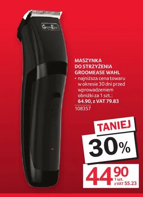 Maszynka do strzyżenia Groomease Wahl promocja w Selgros