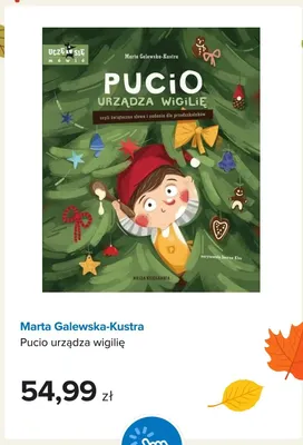 Książka Marta Galewska-Kustra Pucio urządza wigilię promocja w Smyk