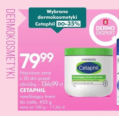 Dermokosmetyki Cetaphil promocja w Super-Pharm