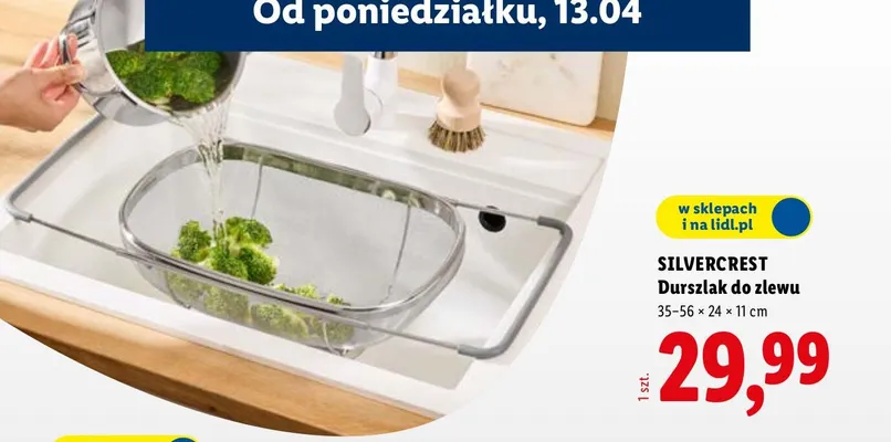 Durszlak do zlewu promocja w Lidl