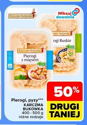 Pierogi, pyzy Karczma Bukówka promocja w Carrefour